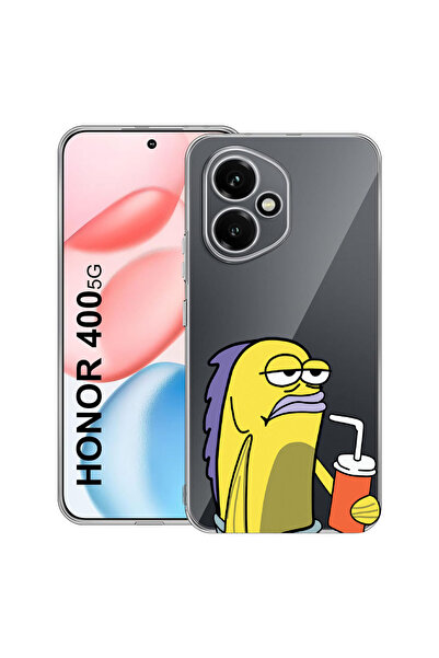 bestcase Carcasă transparentă din silicon pentru Honor 400, Meme, 2036423 T 652