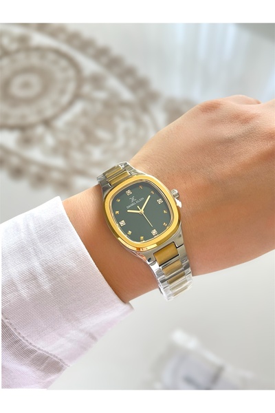 Daniel Klein Kadın Kol Saati 2Yıl Garantili Gold Gümüş Taş Detaylı