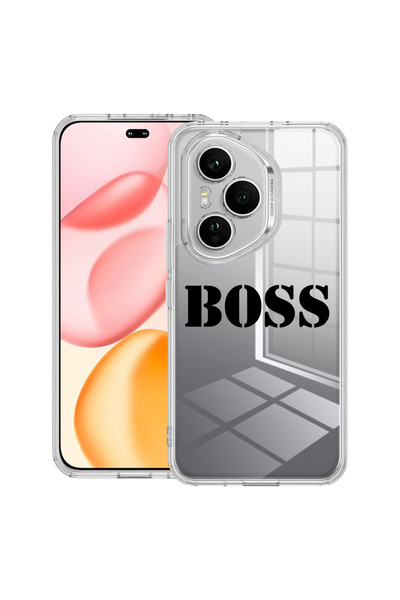 bestcase Carcasă transparentă din silicon pentru Honor 400 Pro, Boss, 2036424...