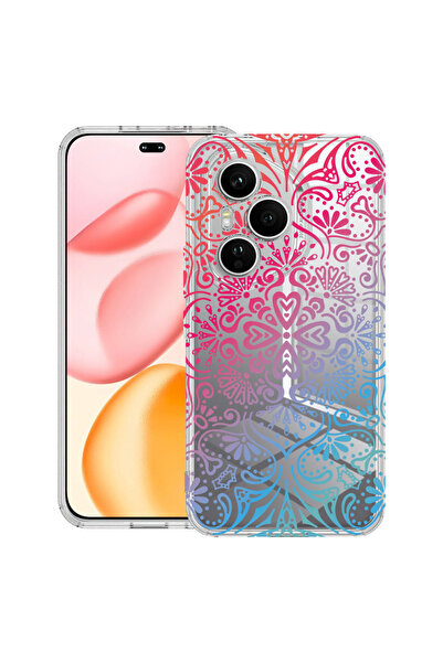 bestcase Carcasă transparentă din silicon pentru Honor 400 Pro, culoare Manda...