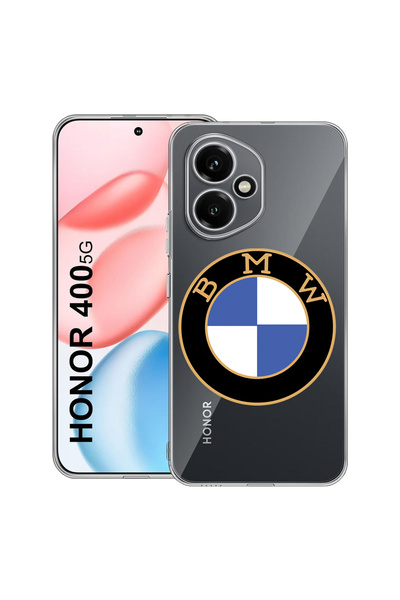 bestcase Carcasă transparentă din silicon pentru Honor 400, BMW classic, 2036...