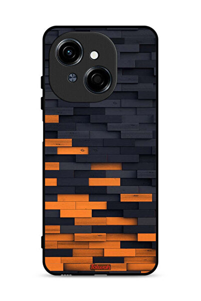 Tolwak غطاء حماية خشبي لهاتف تكنو سبارك جو 1 إس 4 جي