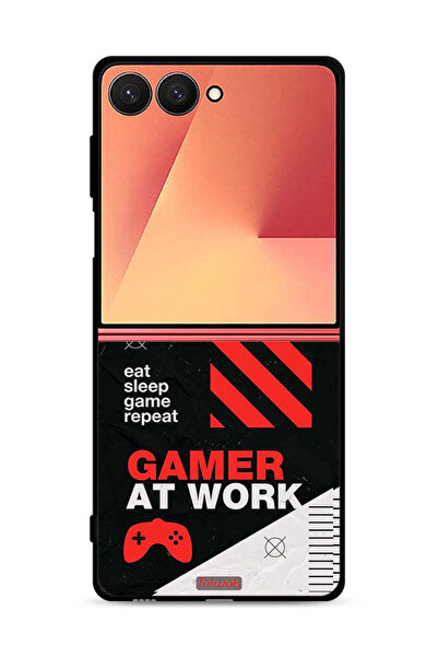 Tolwak غطاء حماية لهاتف Samsung Galaxy Z Flip7 لا يزعج اللاعبين في العمل