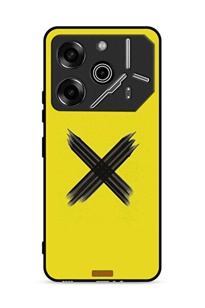 Tolwak غطاء حماية لهاتف تكنو بوفا 6 برو 5G بنقشة X