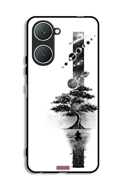 Tolwak Vivo Y18i 4G Protective Case Cover Earth Space Art