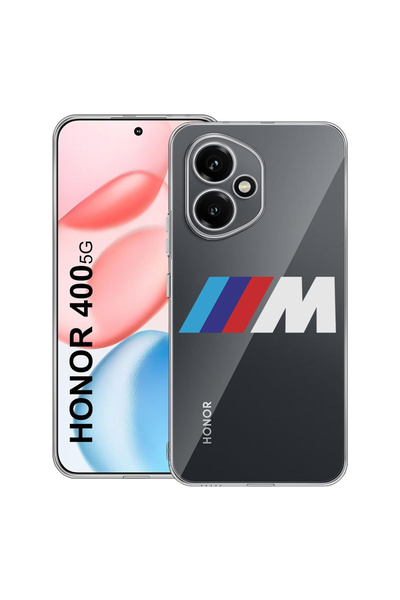 bestcase Carcasă transparentă din silicon pentru Honor 400, BMW M Power, 2036...