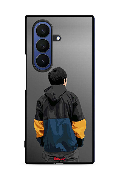 Tolwak غطاء حماية لهاتف سامسونج جالاكسي زد فولد 7، صورة فنية لولد