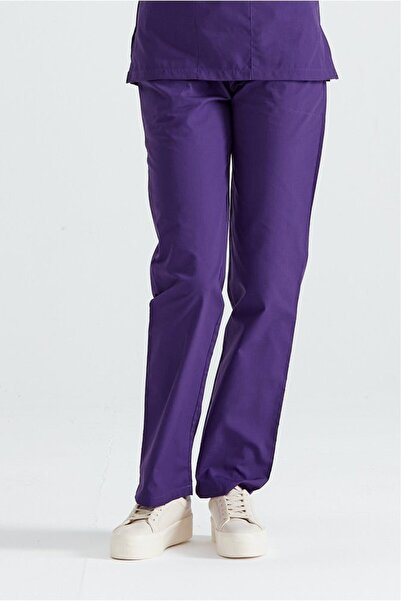 DEMOTEKS Scrub Bottom Pantaloni Medicali Classic Mov Unisex - Purple