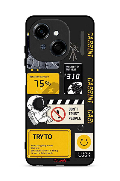 Tolwak غطاء حماية لهاتف تكنو سبارك جو 1 إس 4 جي بتصميم رائد فضاء