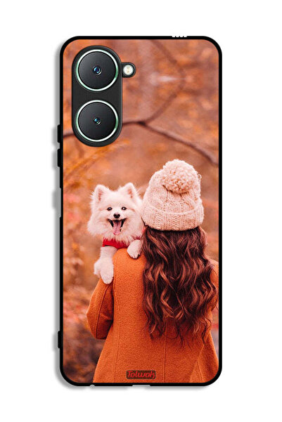 Tolwak غطاء حماية لهاتف Vivo Y18i 4G يحمل جروًا