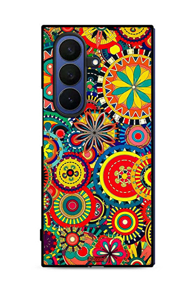 Tolwak غطاء حماية لهاتف سامسونج جالاكسي زد فولد 7 بنمط ماندالا ملون