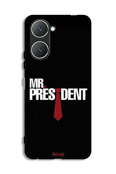Tolwak غطاء حماية لهاتف Vivo Y18i 4G Mr President
