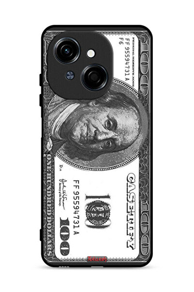 Tolwak غطاء حماية لهاتف Tecno Spark Go 1 4G بنقشة الدولار