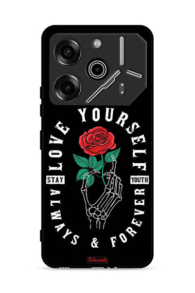 Tolwak غطاء حماية لهاتف تكنو بوفا 6 برو 5G - أحب نفسك دائمًا