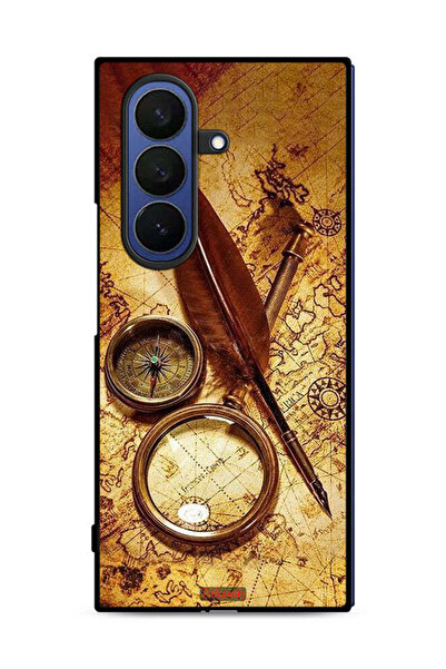 Tolwak غطاء حماية بتصميم بوصلة عتيقة من سامسونج جالكسي زد فولد 7