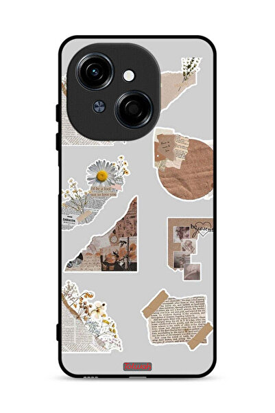 Tolwak غطاء حماية لهاتف تكنو سبارك جو 1 إس 4G، قطع من الملصقات الورقية