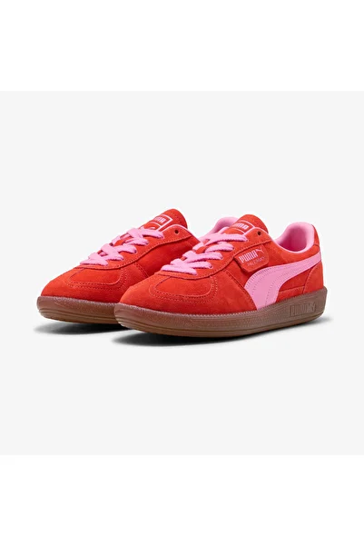 Puma Palermo Unisex Red Sports Shoes
