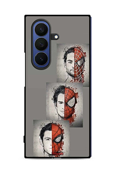 Tolwak غطاء حماية لهاتف Samsung Galaxy Z Fold7 برسومات سبايدر مان