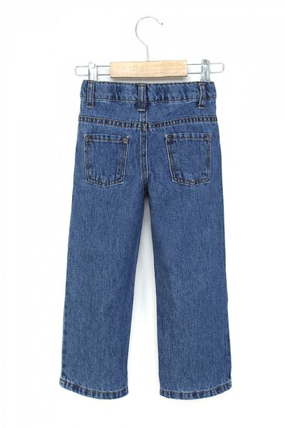 DMB BOYS & GIRLS Baby Boy Adjustable Waist Straight Leg Jean Pocket Jeans
