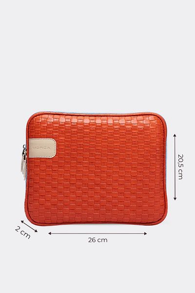 mussen iPad Air Pro & Galaxy & Matepad & Tablet Case 11” Inch Straw Orange