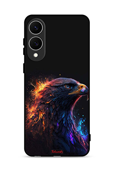 Tolwak غطاء حماية لهاتف Samsung Galaxy S25 Edge بتصميم فن النسر