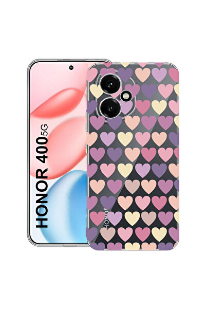 bestcase Carcasă transparentă din silicon pentru Honor 400, Hearth, 2036423 T 34