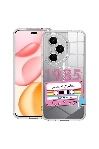 bestcase Carcasă transparentă din silicon pentru Honor 400 Pro, ediție limitată - Best Of 1985, 2036424 T 1939