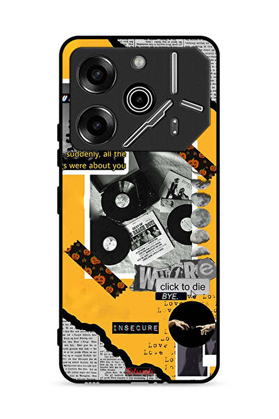 Tolwak غطاء حماية لهاتف تكنو بوفا 6 برو 5G، جميع الأغاني كانت عنك