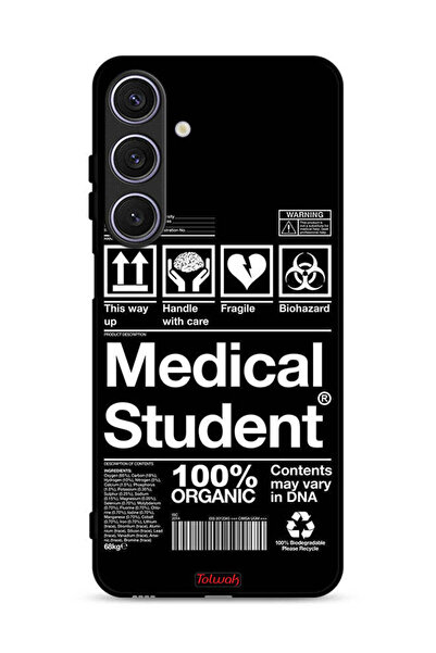 Tolwak غطاء حماية لهاتف Samsung Galaxy A26، ملصق طالب الطب