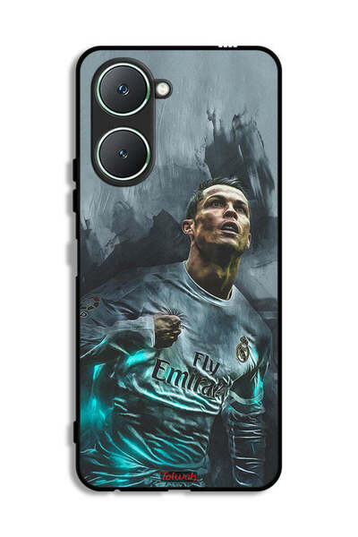 Tolwak غطاء حماية Vivo Y18i 4G برسومات كريستيانو رونالدو