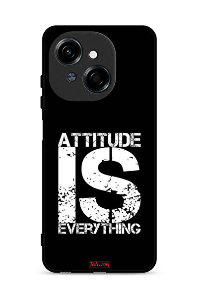 Tolwak غطاء حماية لهاتف Tecno Spark Go 1 4G - Attitude Is Everything