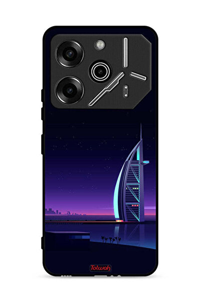Tolwak غطاء حماية لهاتف تكنو بوفا 6 برو 5G، فن برج العرب الرقمي