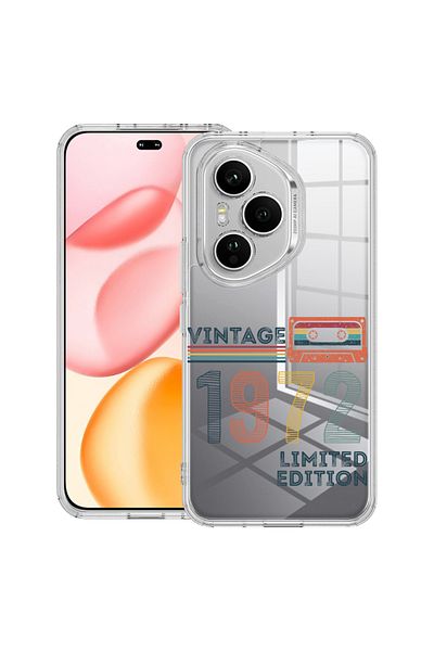 bestcase Carcasă transparentă din silicon pentru Honor 400 Pro, ediție limitată 1972, 2036424 T 1968