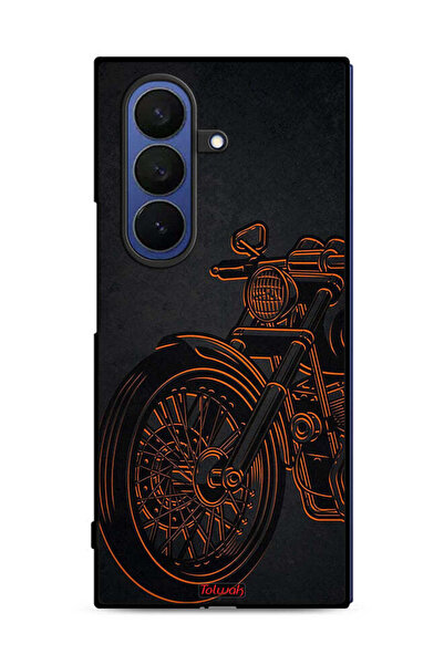 Tolwak غطاء حماية بتصميم دراجة كلاسيكية من سامسونج جالكسي زد فولد 7