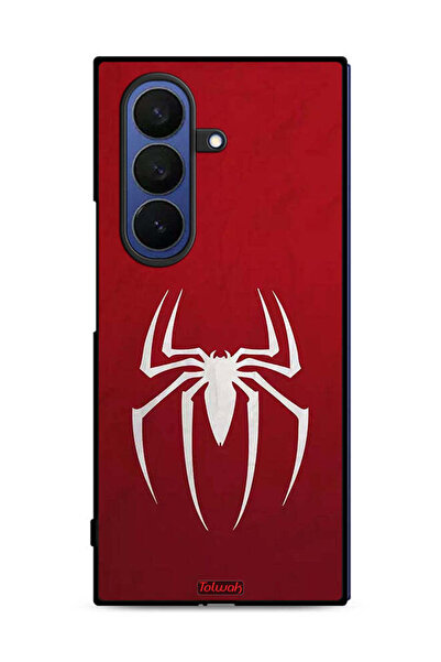 Tolwak غطاء حماية بتصميم Spider Icon من سامسونج جالكسي زد فولد 7