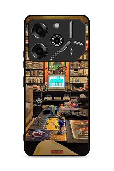 Tolwak غطاء حماية لجهاز تكنو بوفا 6 برو 5G - منطقة الألعاب