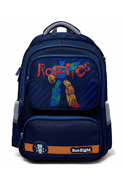 R&B Navy Blue Boys Backpack