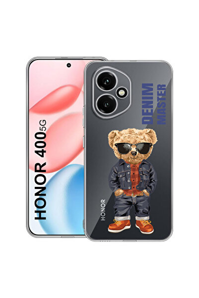 bestcase Carcasă transparentă din silicon pentru Honor 400, Denim Master - Ur...