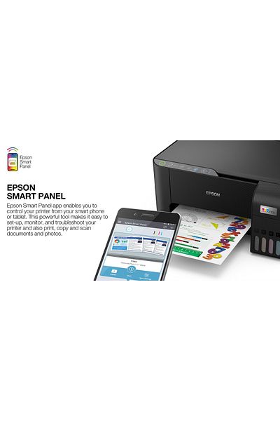 EPSON EcoTank L3250 3-in-1 Colour Ink Tank Printer with Wi-Fi & Smart Panel App