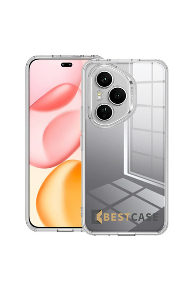 bestcase Carcasă transparentă din silicon pentru Honor 400 Pro, silicon trans...