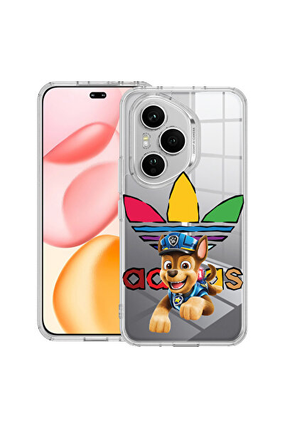 bestcase Carcasă transparentă din silicon pentru Honor 400 Pro, Patrula Cățel...