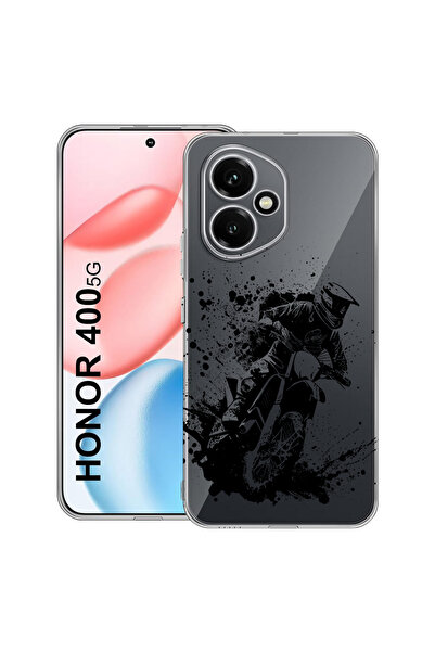 bestcase Carcasă transparentă din silicon pentru Honor 400, MotoCross, 203642...