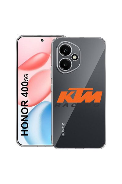 bestcase Carcasă transparentă din silicon pentru Honor 400, KTM Racing, 2036423 T 1735