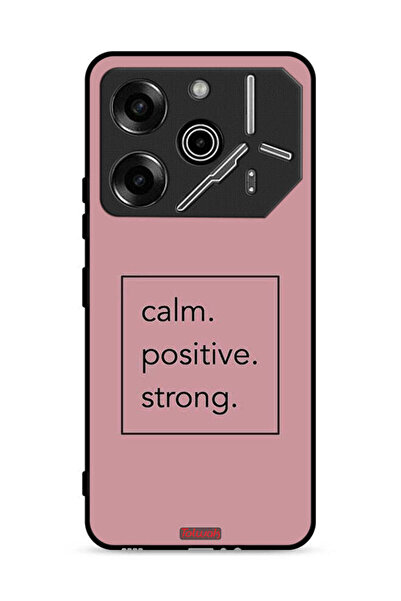 Tolwak غطاء حماية لهاتف تكنو بوفا 6 برو 5G، هادئ، إيجابي، قوي