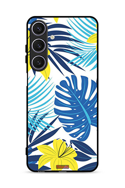 Tolwak غطاء حماية لهاتف سامسونج جالاكسي A26 بنقشة ريش وزهور