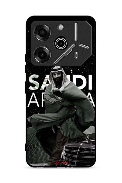 Tolwak غطاء حماية لهاتف تكنو بوفا 6 برو 5G ولي العهد الأمير محمد بن سلمان
