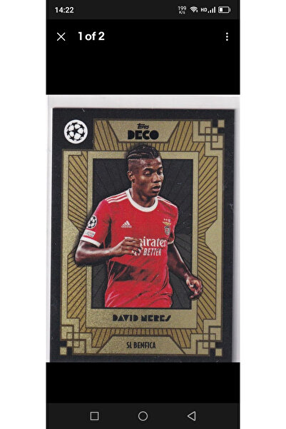 Topps UCL ديكو دوري أبطال أوروبا 2022/23 ديفيد نيروس