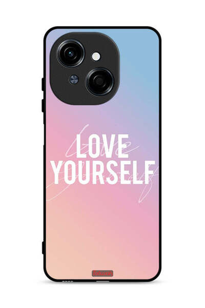 Tolwak غطاء حماية لهاتف تكنو سبارك جو 1 4G - أحب نفسك