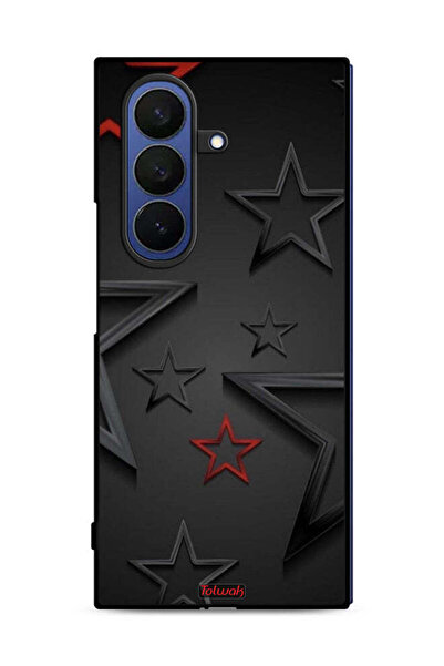 Tolwak غطاء حماية لهاتف Samsung Galaxy Z Fold7 بنقشة نجوم
