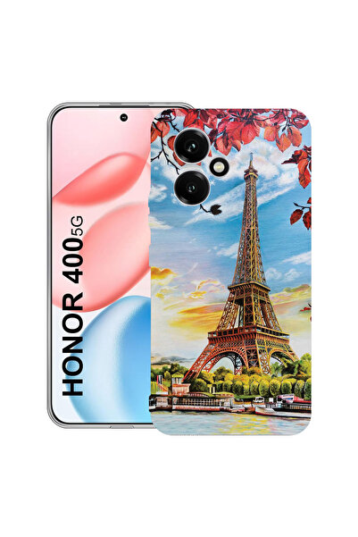 bestcase Carcasă transparentă din silicon pentru Honor 400, Turnul Eiffel din Paris, 2036423 T 1371